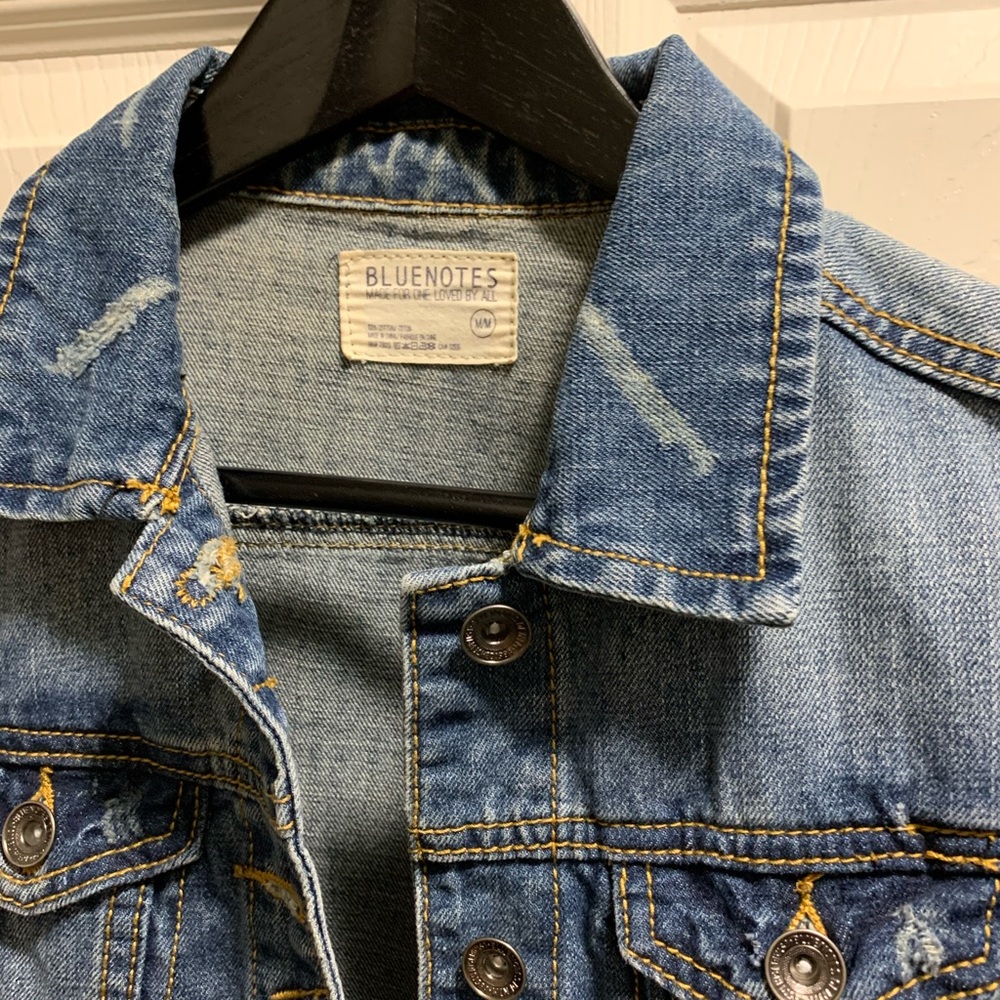Cropped Jean Jacket - Picture 3 of 3
